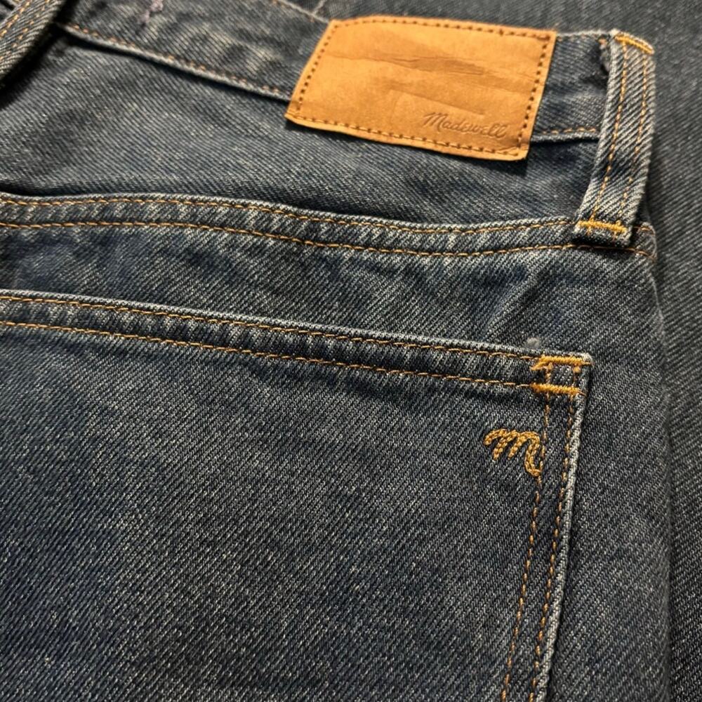 Madewell Women's Straight Leg Jeans - Blue - Picture 5 of 14